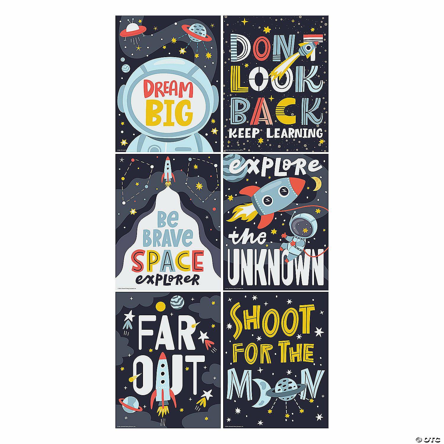 Posters | Space Posters – 6 Pc.