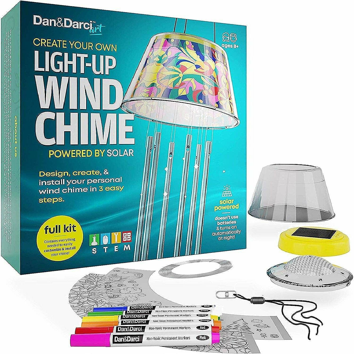 Science | Dan&Darci – Make Your Own Solar-Powered Light-Up Wind Chime