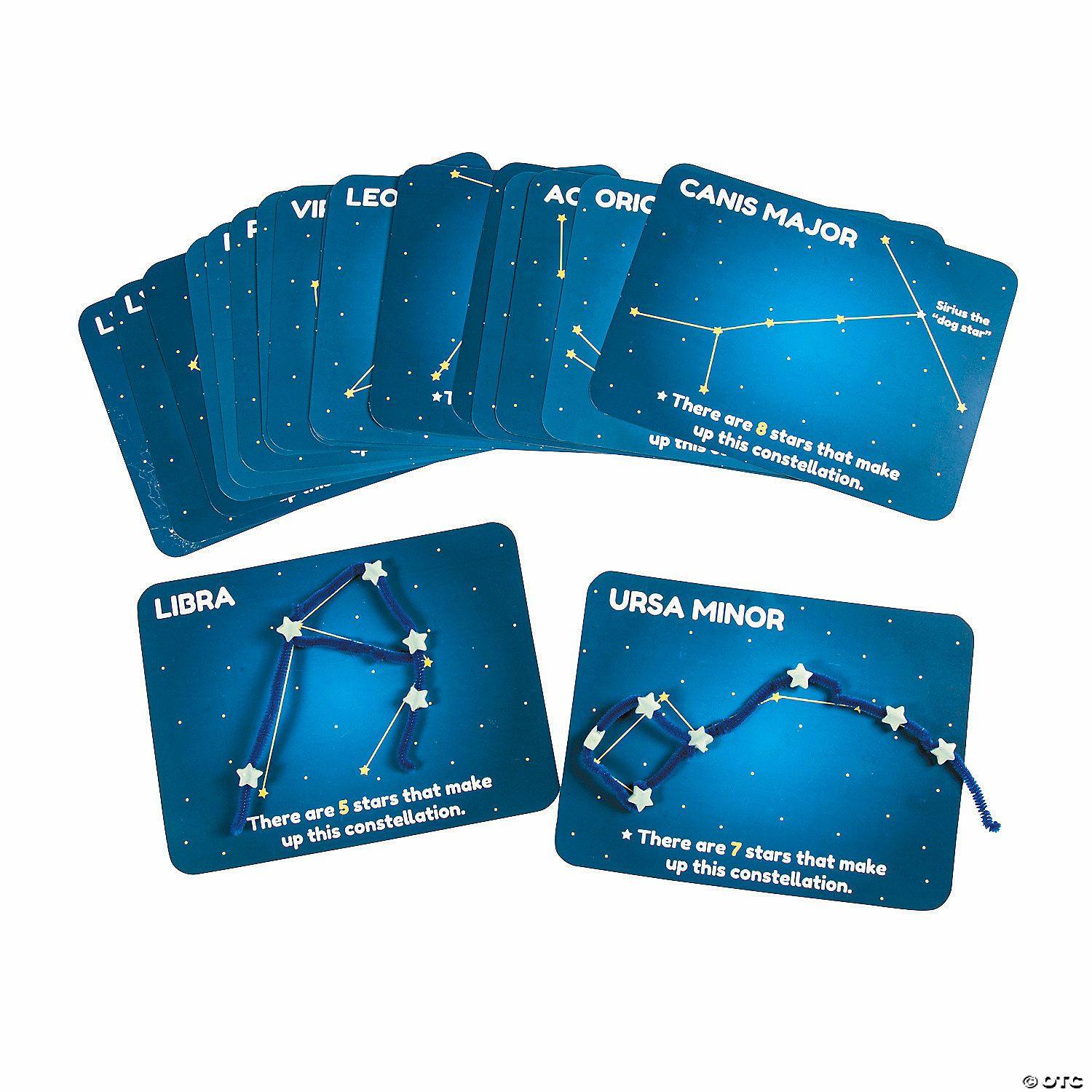 Science | Glow-in-the-Dark Constellations Educational Craft Kit – 450 Pc.