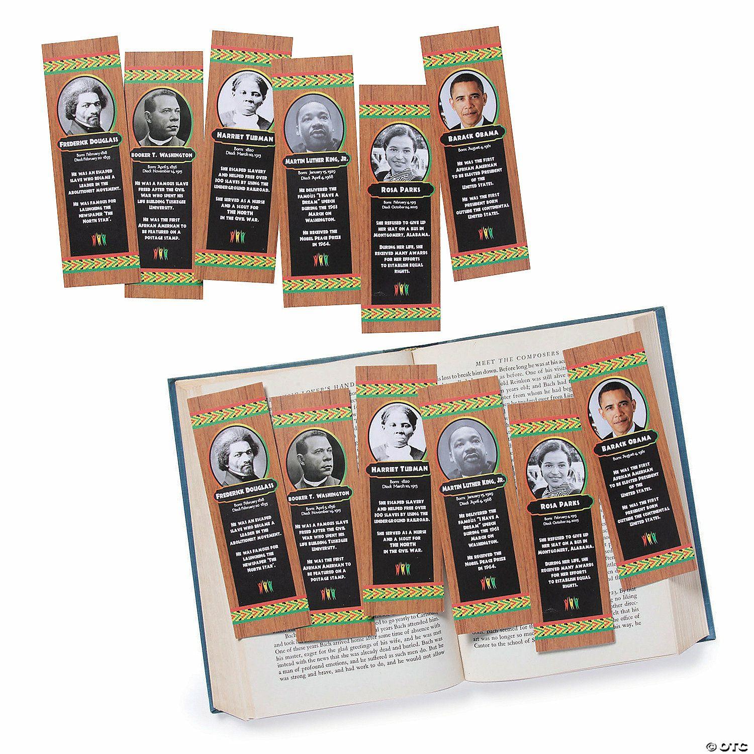 Social Studies | Bulk 144 Pc. Black History Month Bookmarks