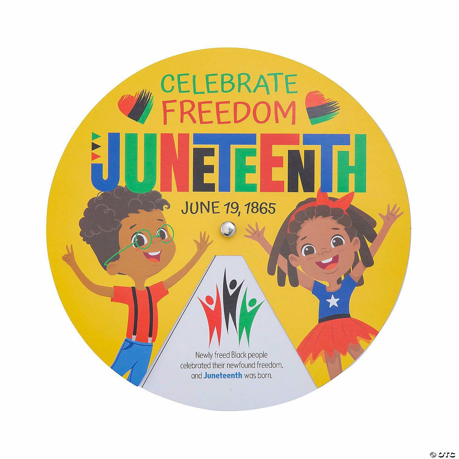 Social Studies | Juneteenth Learning Wheels – 12 Pc.