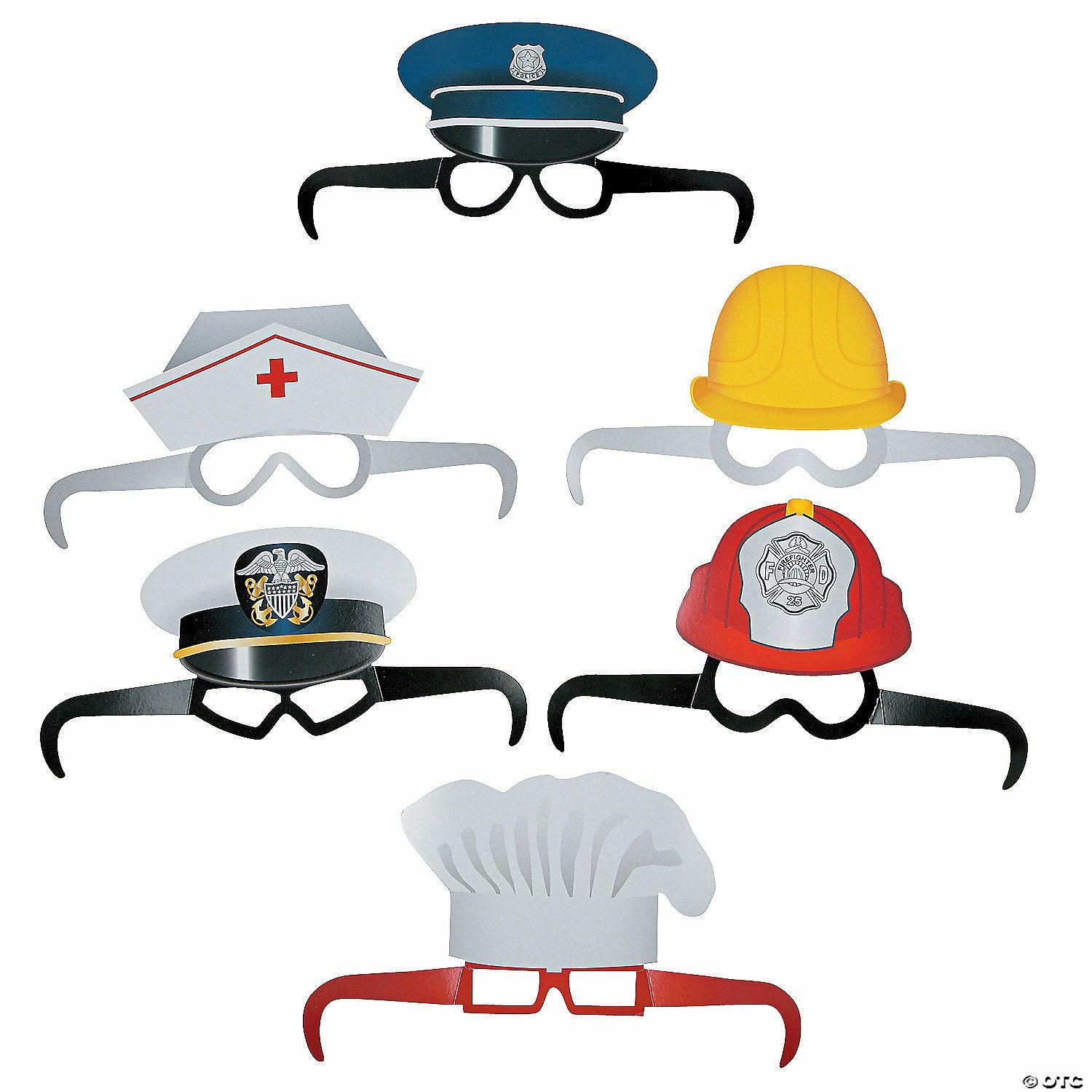 Social Studies | Kids Community Helper Glasses – 12 Pc.