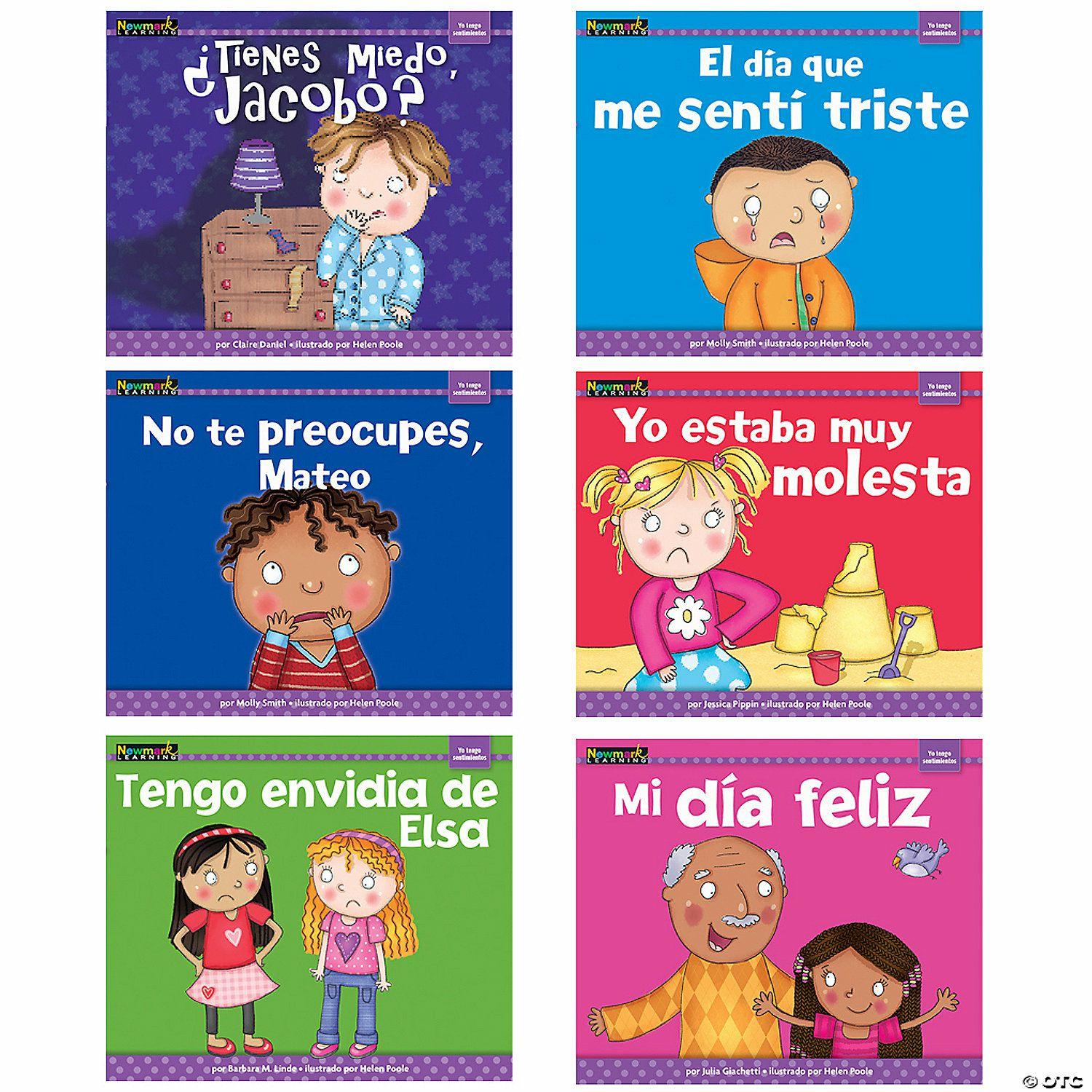 Social Studies | Newmark Learning MySELF Readers: I Have Feelings, Small Book, Spanish, Set of 6