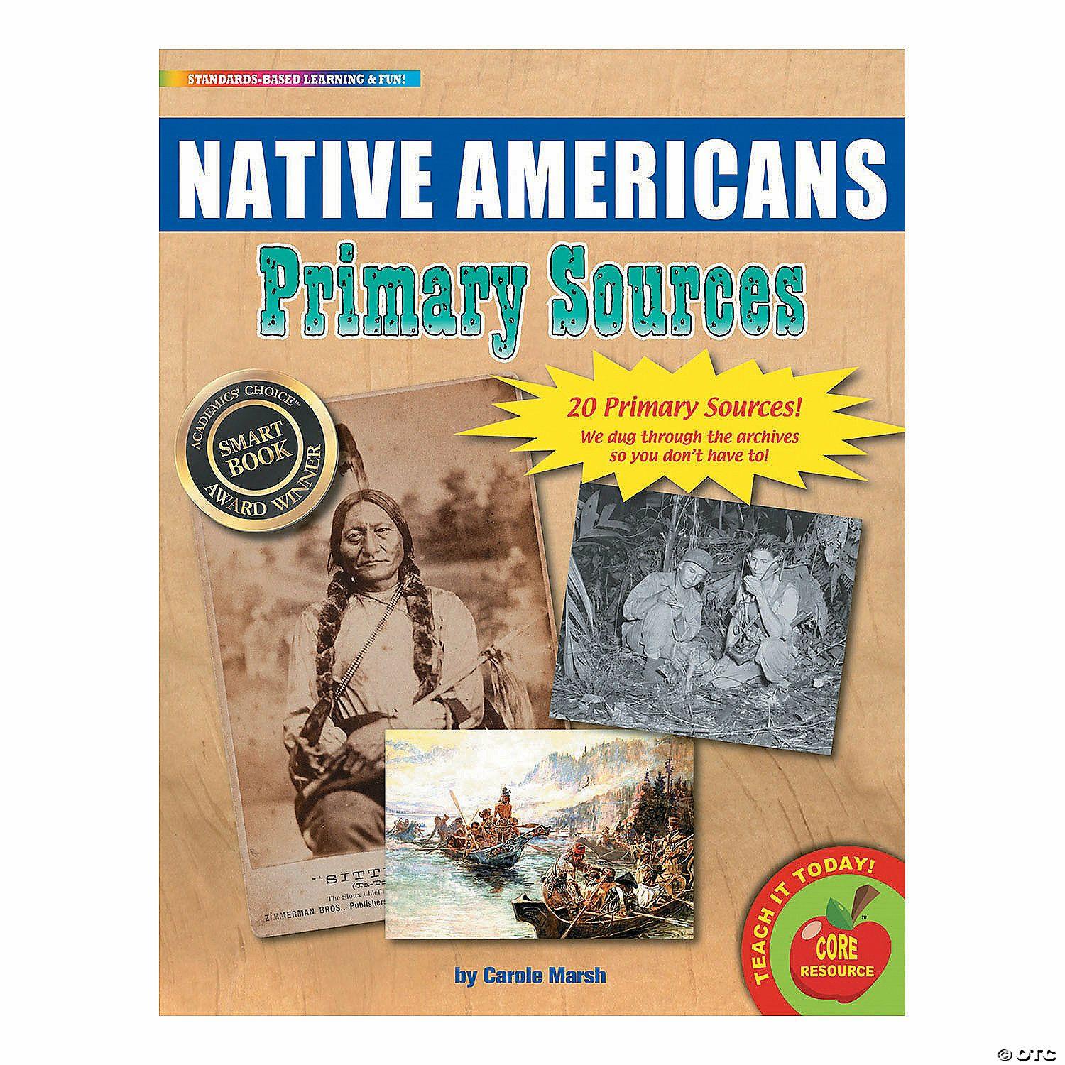 Social Studies | Primary Source Documents: Native Americans – 20 Pc.