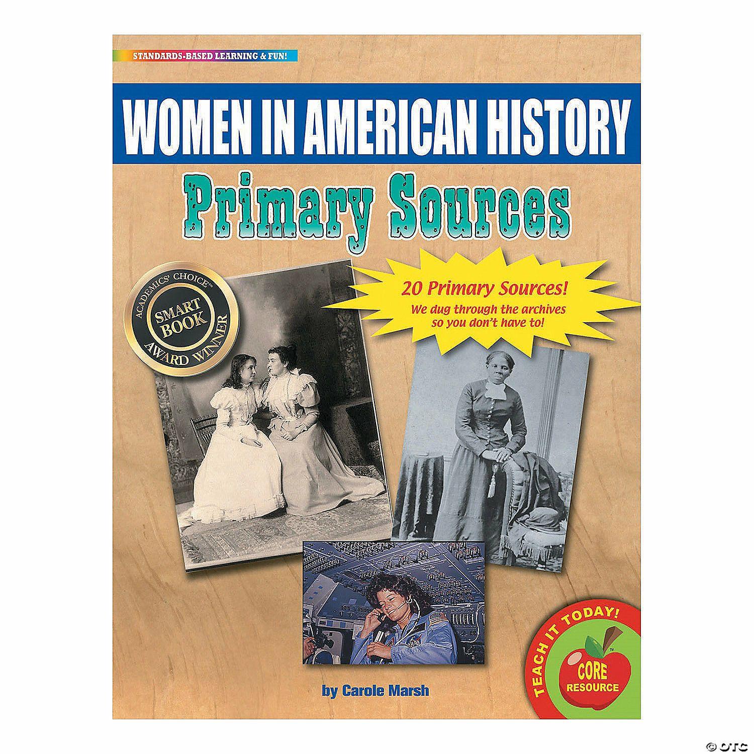 Social Studies | Primary Source Documents: Women in American History – 20 Pc.