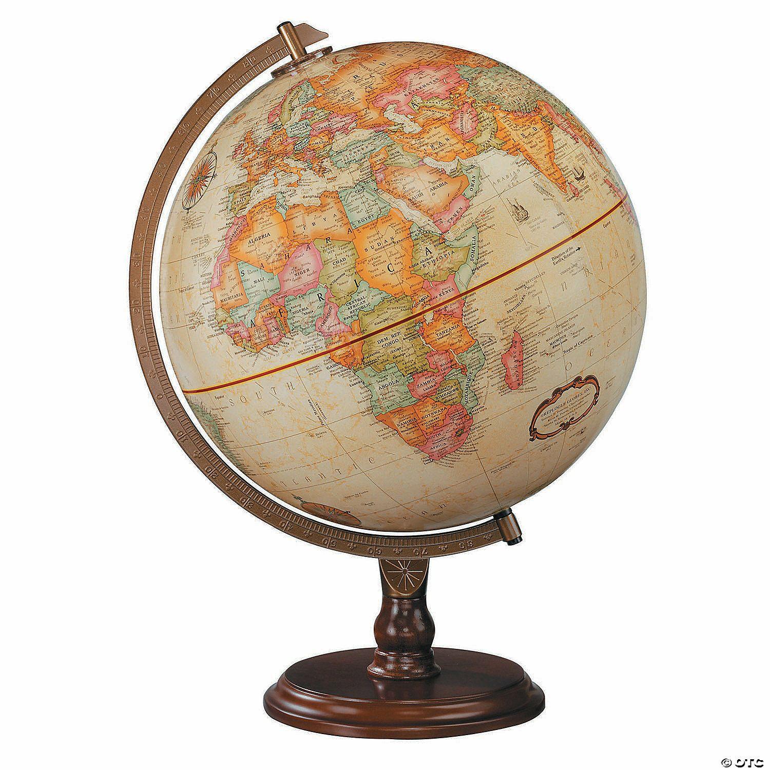 Social Studies | The Lenox Globe Antique Finish