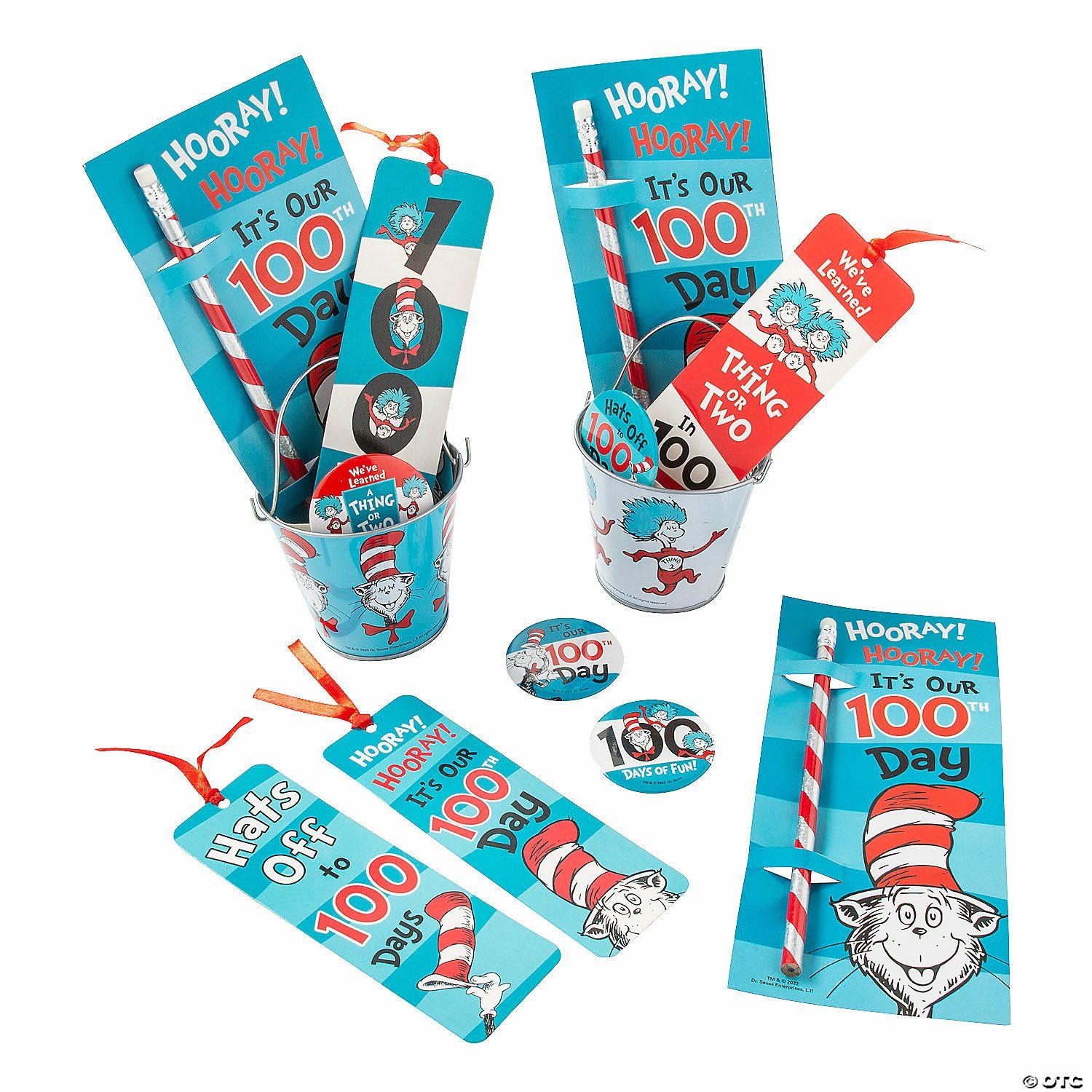 Stationery Kits | 100th Day Pail Kit for 24