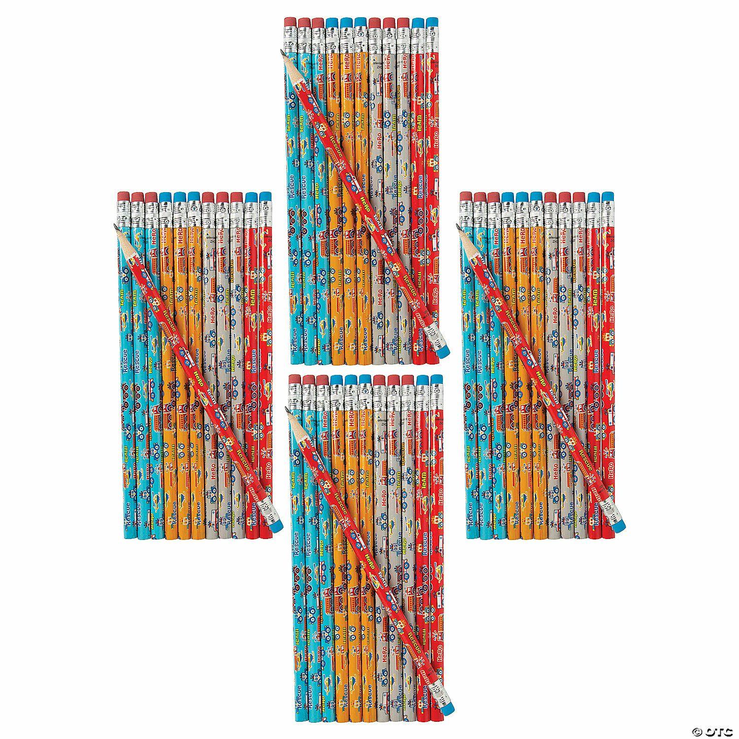 Stationery Kits | Bulk 144 Pc. Rescue Heroes Pencils