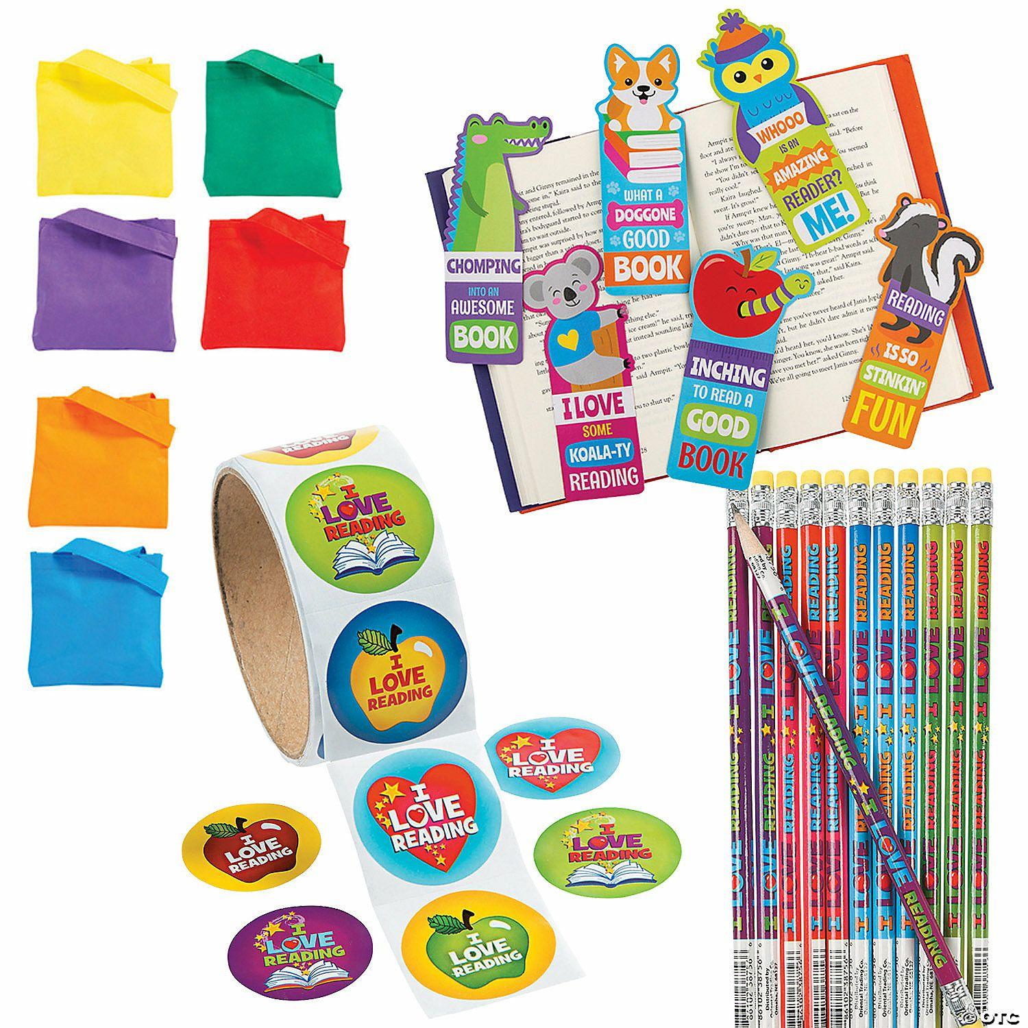 Stationery Kits | Bulk 244 Pc. Reading Reward Value Handout Kit for 48