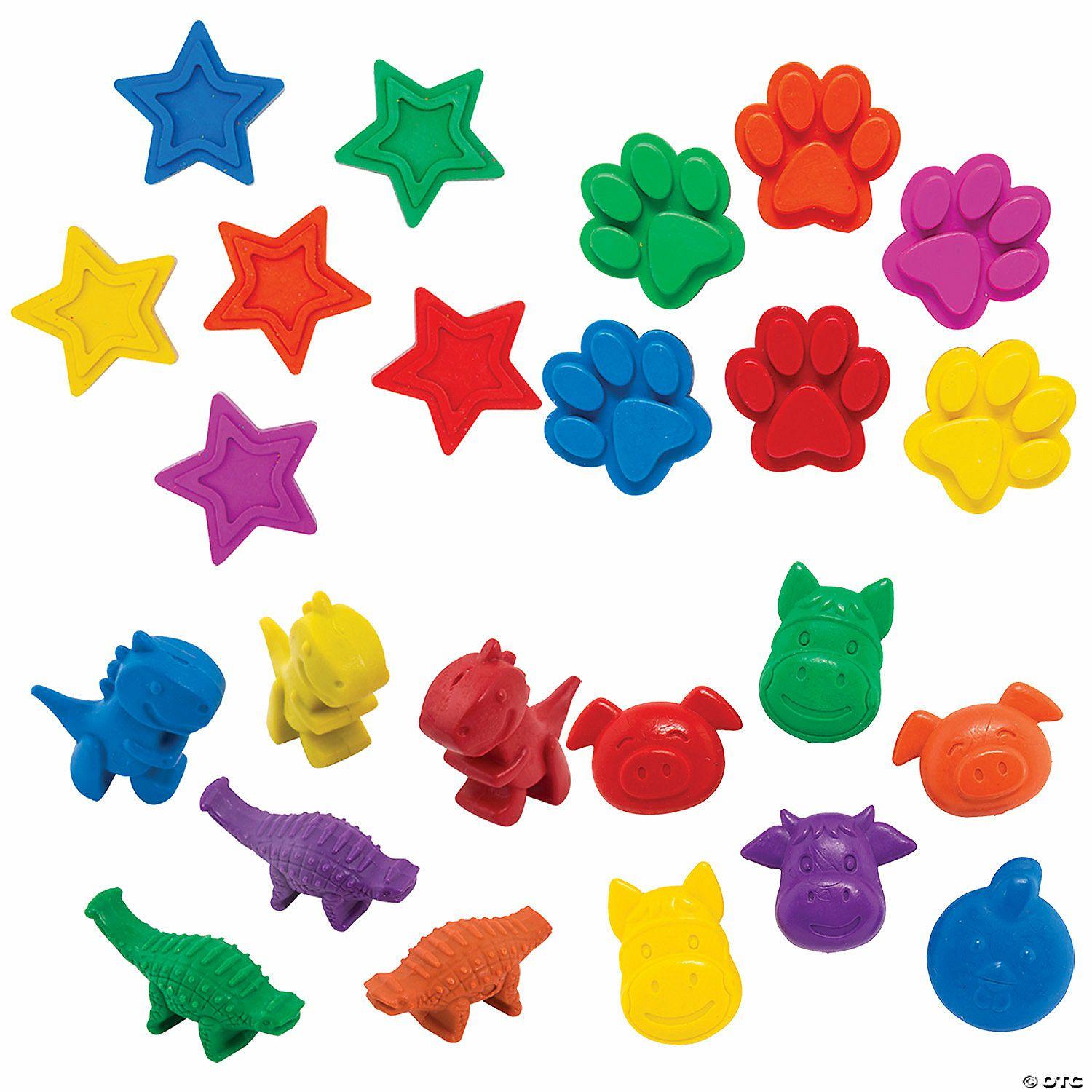 Stationery Kits | Bulk 96 Pc. Shaped Crayons Kit