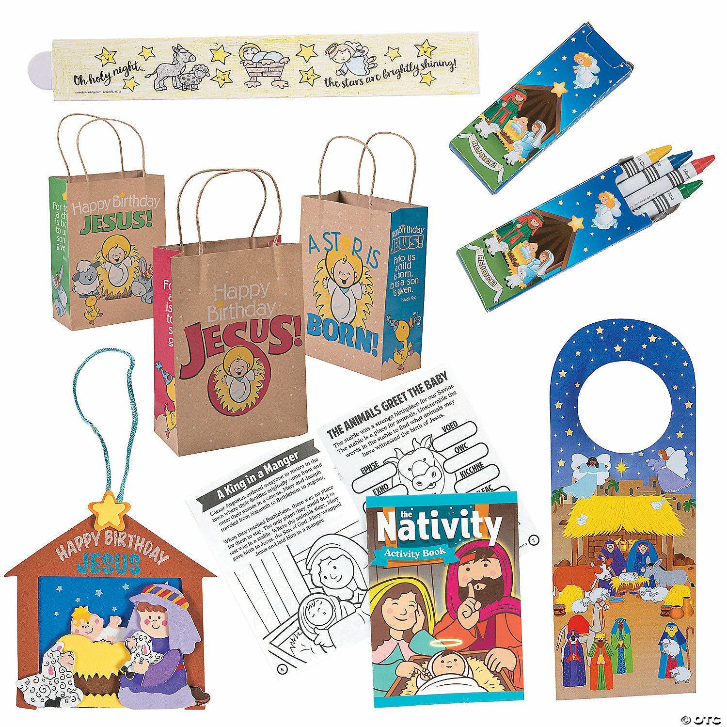 Stationery Kits | Christmas Church Busy Bags for 24