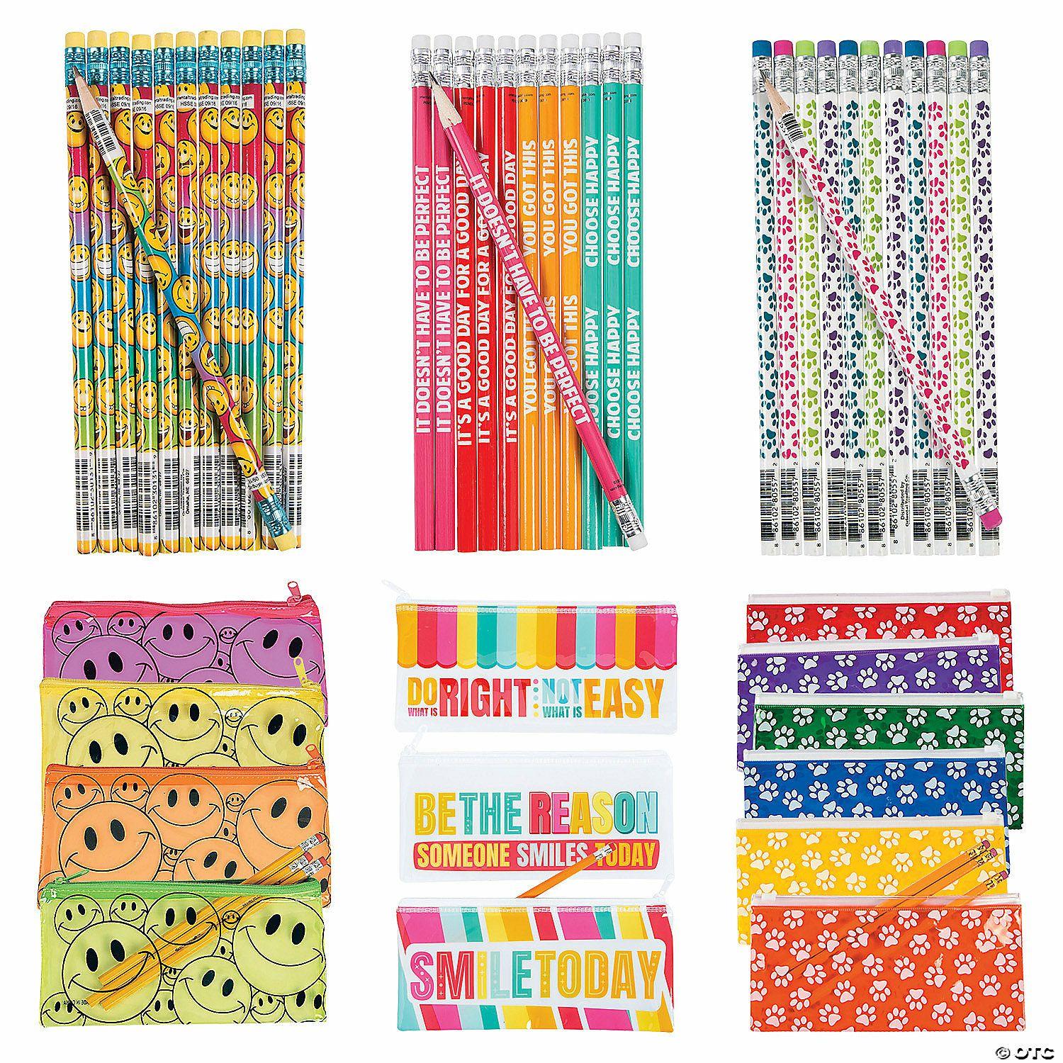 Stationery Kits | Matching Pencil Cases & Pencils Kit for 36