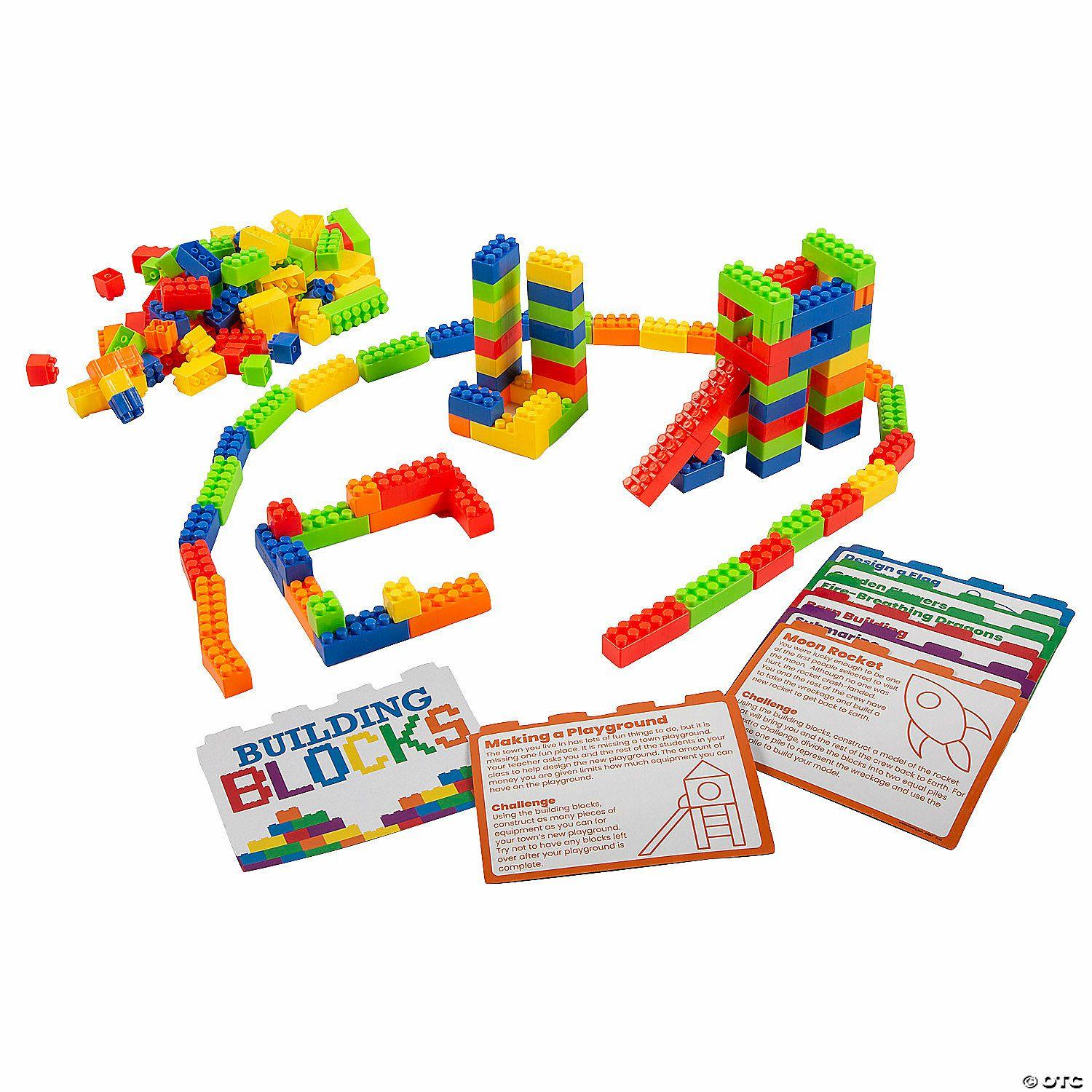 STEM Activities | Bulk 148 Pc. STEM Building Blocks Activity Learning Challenge Kit