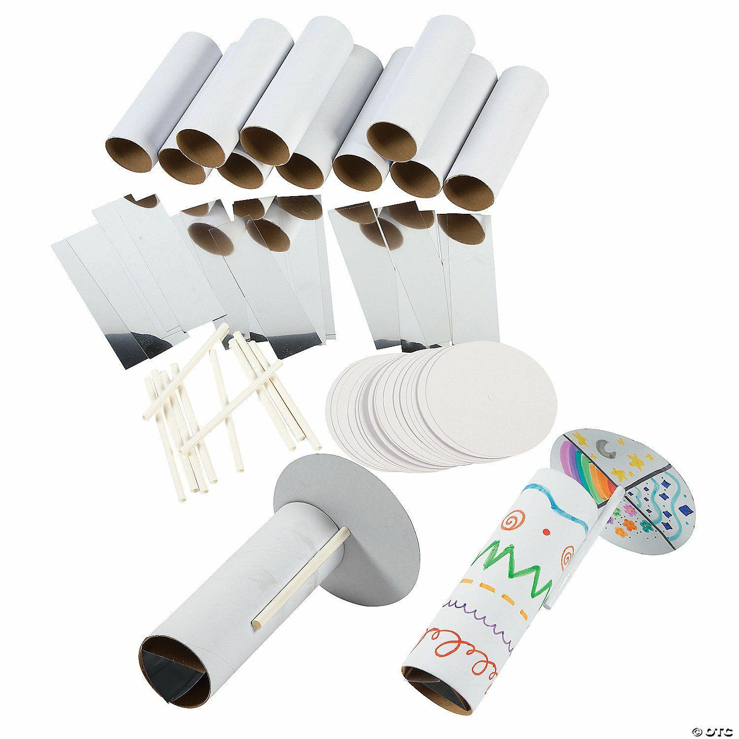 STEM Activities | Bulk DIY STEAM Kaleidoscope Kit – Makes 50