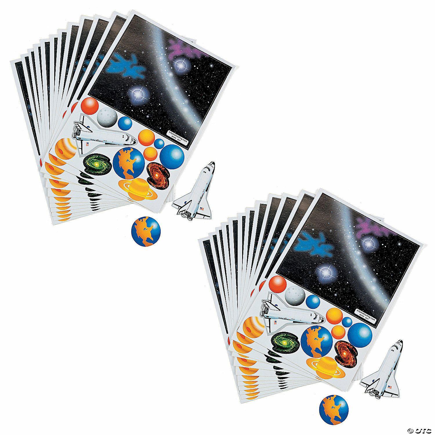 STEM Activities | Bulk Solar System Sticker Scenes – 144 Pc.