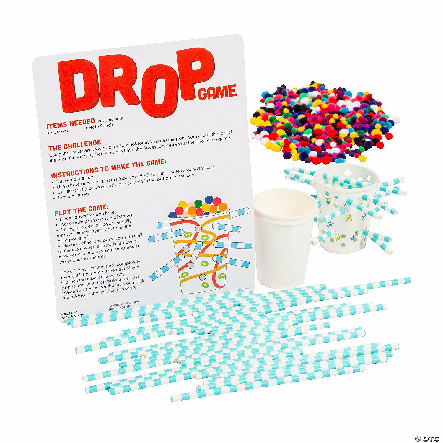 STEM Activities | STEM Drop Game Activity Learning Challenge Craft Kit – Makes 12