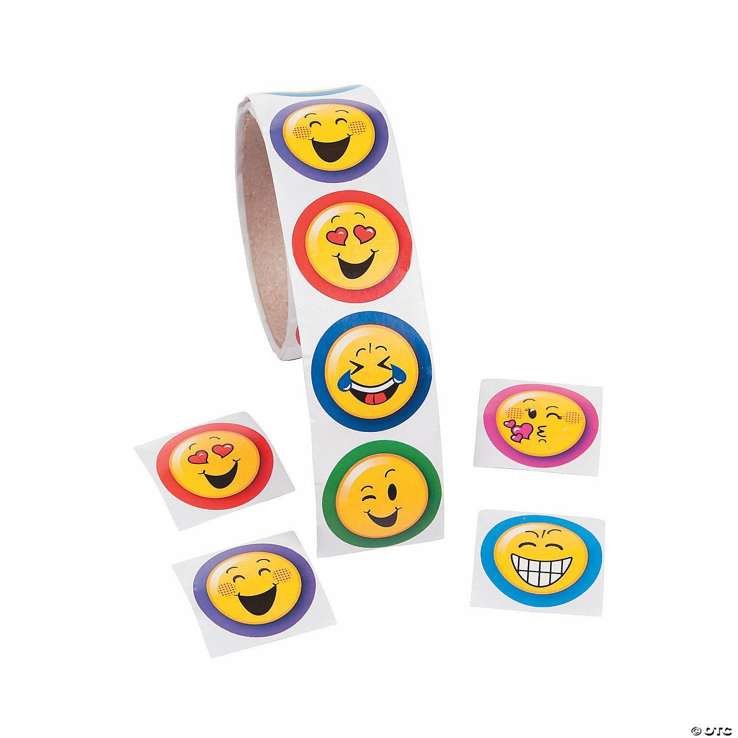 Stickers | Emoji Sticker Roll – 100 Pc.