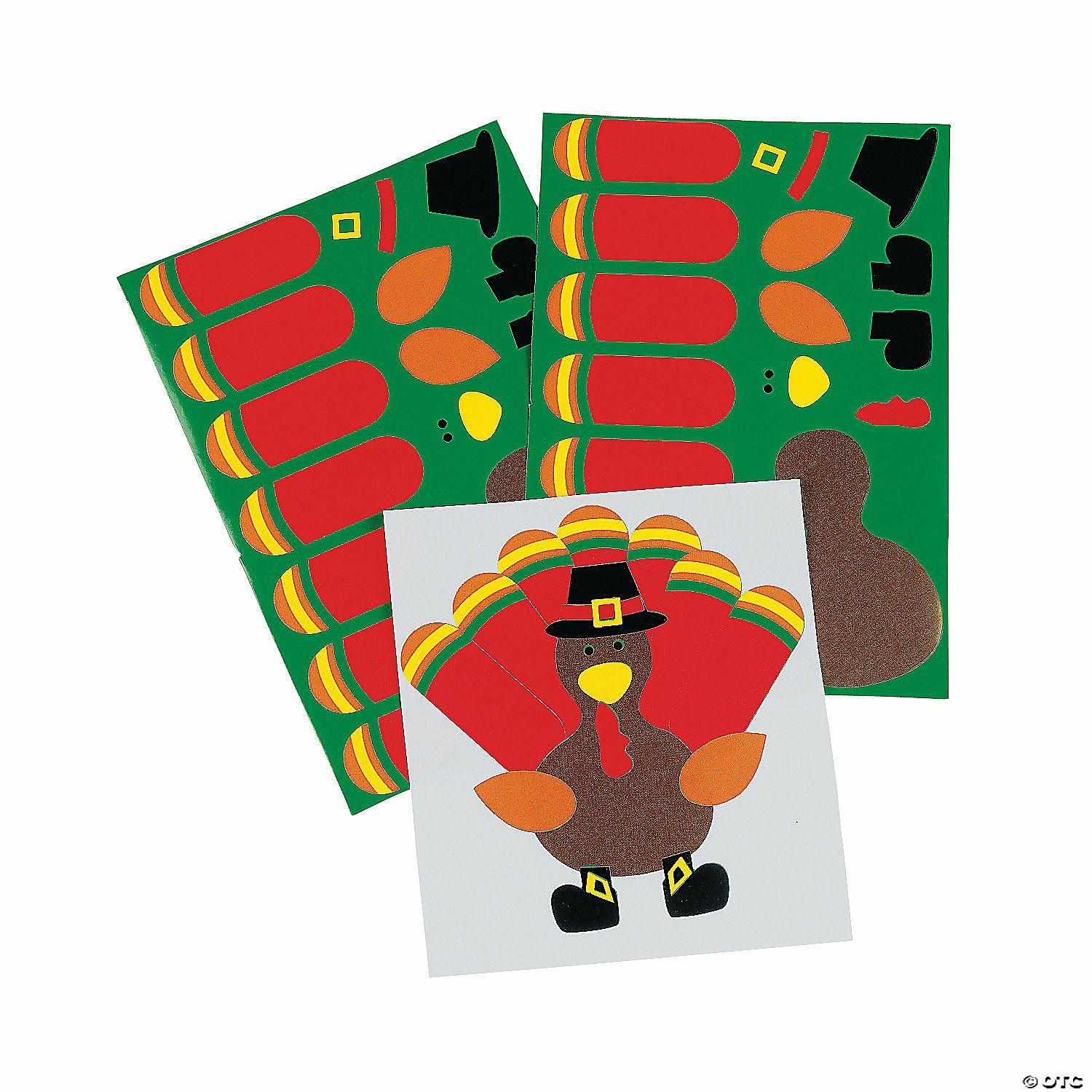 Stickers | Turkey Sticker Sheets – 12 Pc.