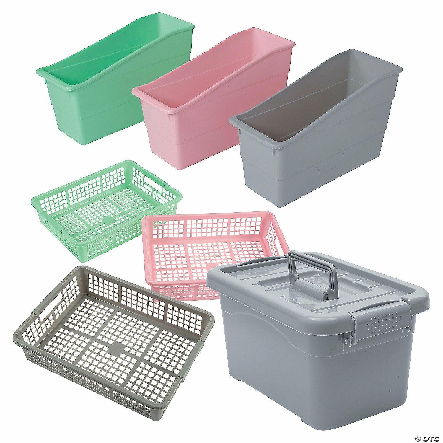 Storage | Assorted Pastel Storage Kit – 15 Pc.