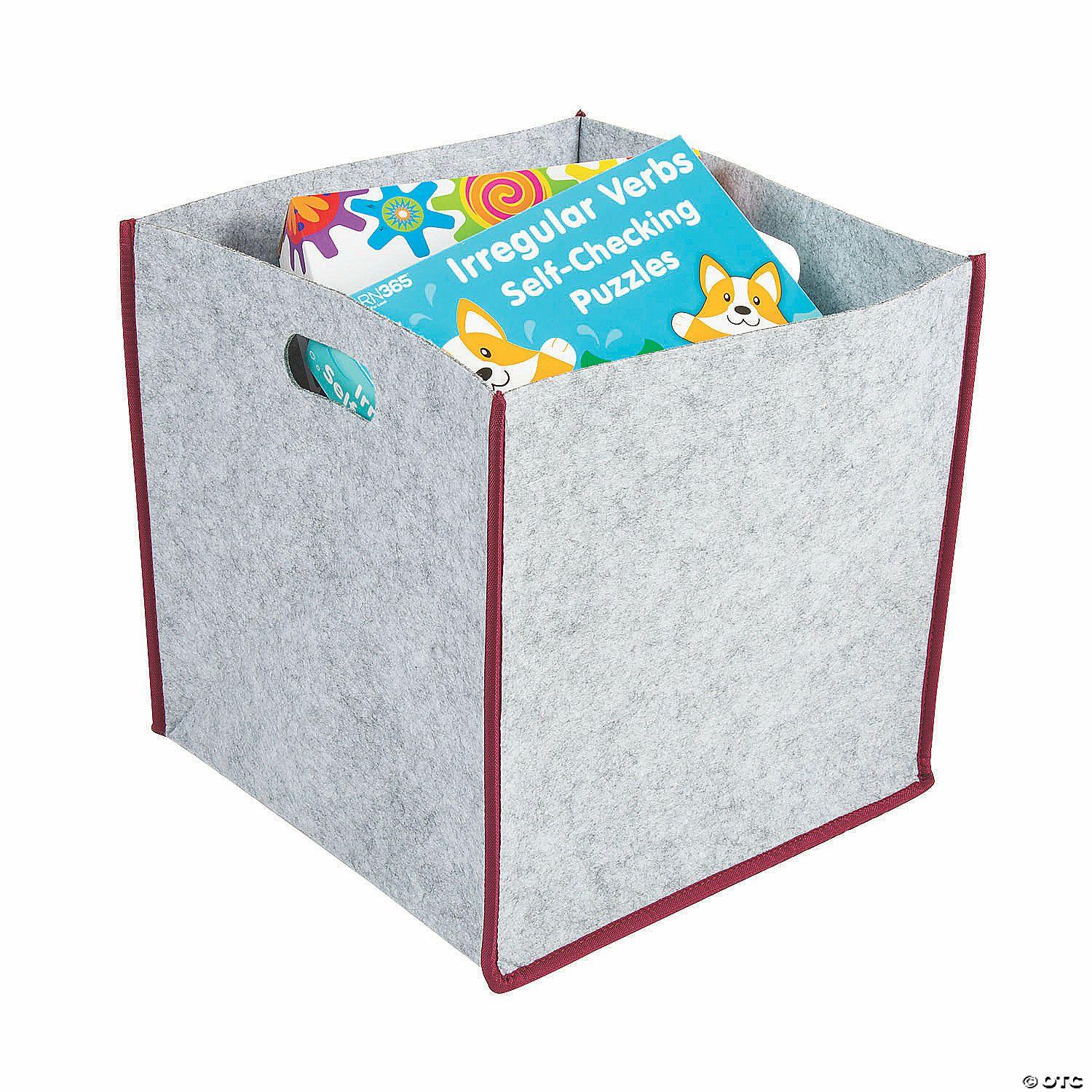 Storage | Felt Square Storage Basket Set – 3 Pc.