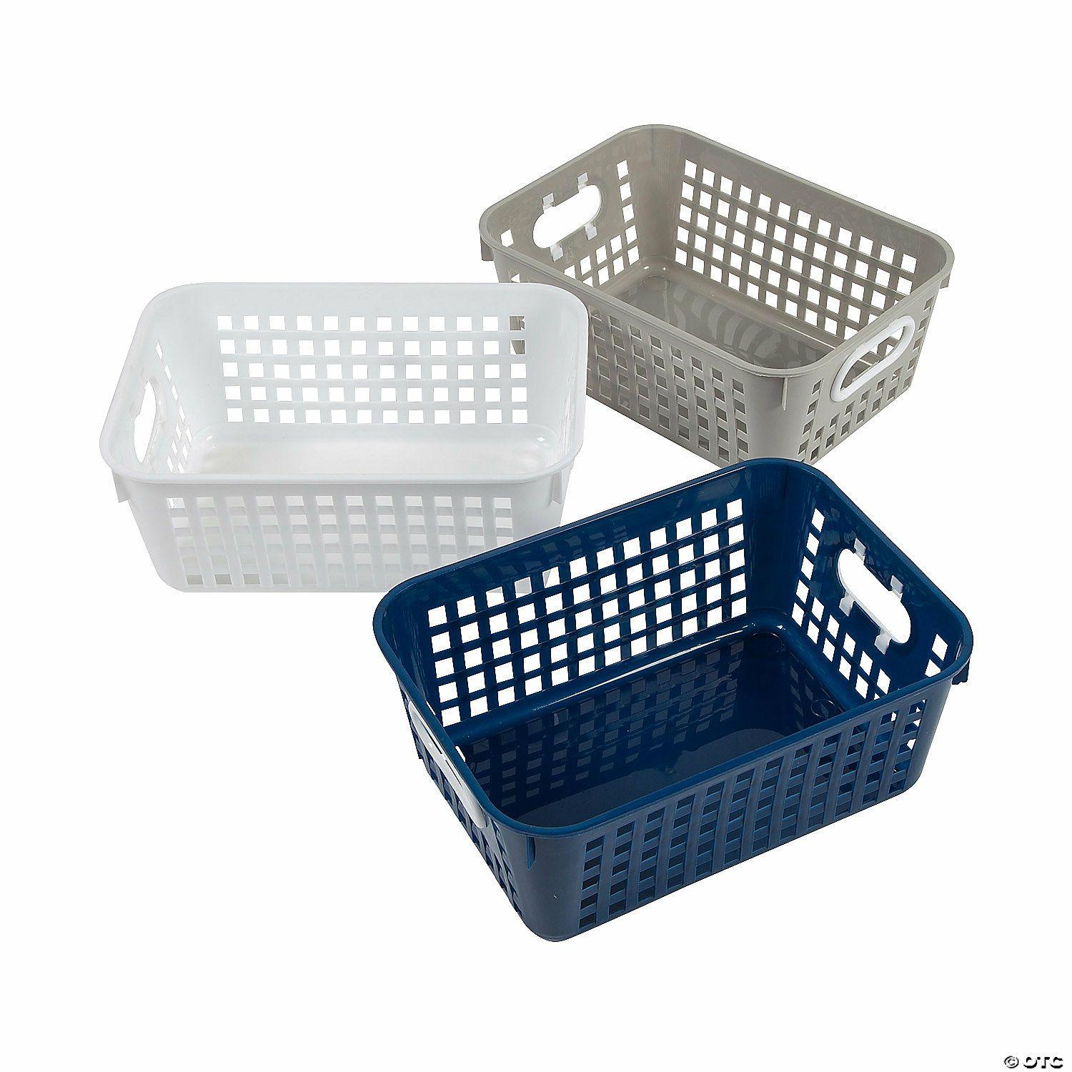 Storage | Neutral Classroom Storage Tall Baskets – 6 Pc.