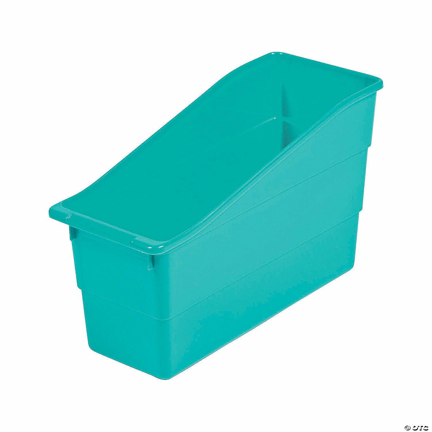 Storage | Turquoise Book Bins – 6 Pc.