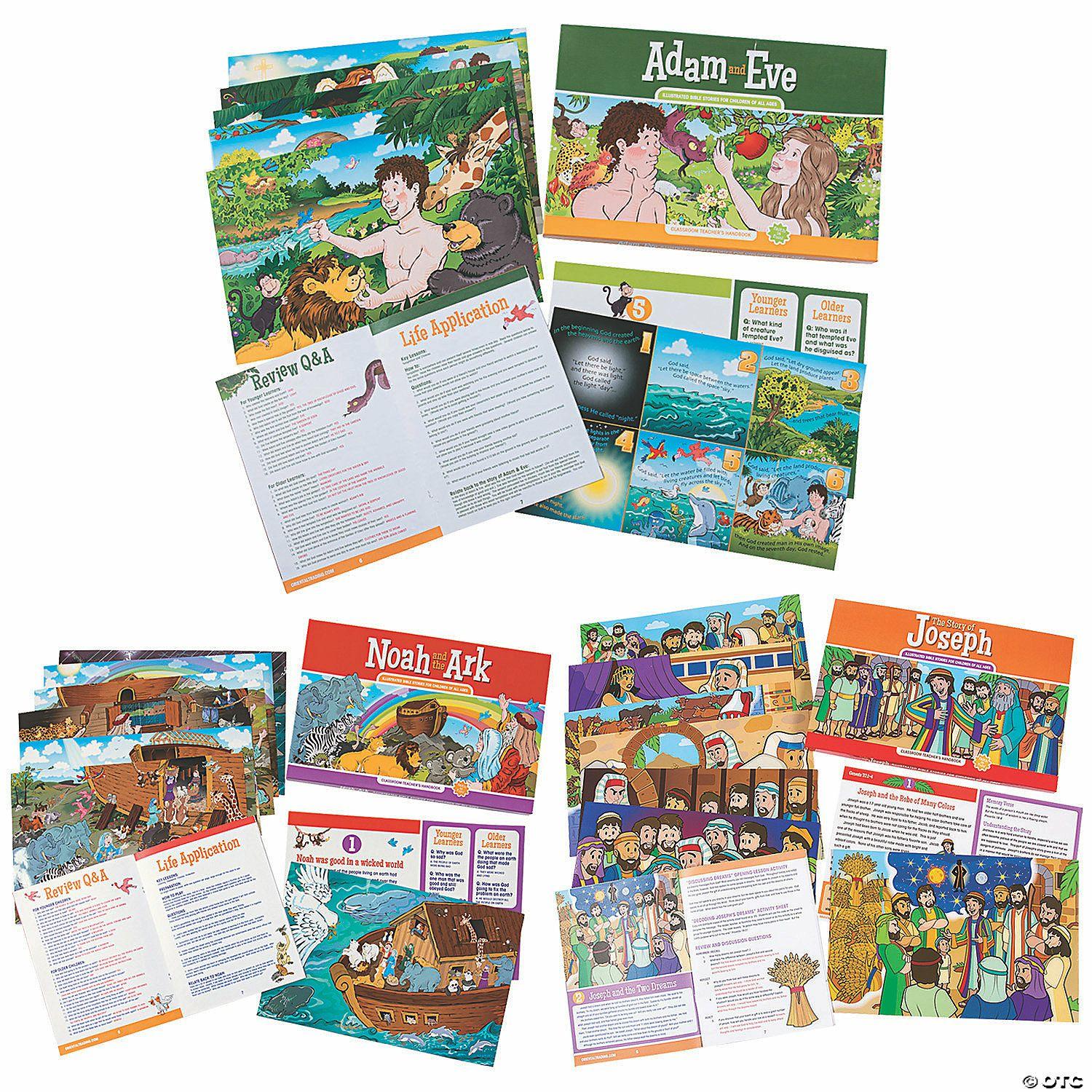 Teacher Supplies | Book of Genesis Learning Kit – 30 Pc.