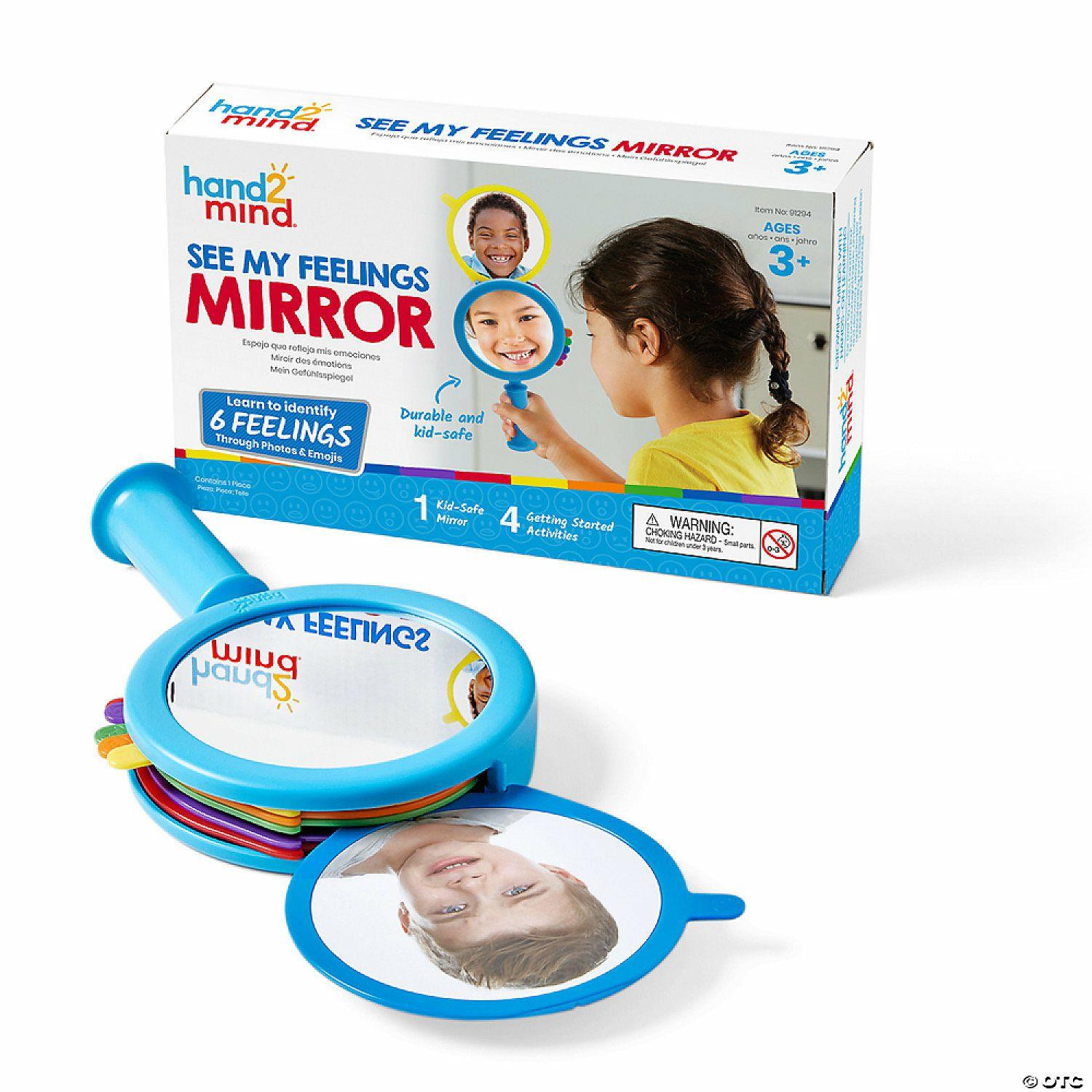 Teacher Supplies | Hand2Mind See My Feelings Mirror, Single