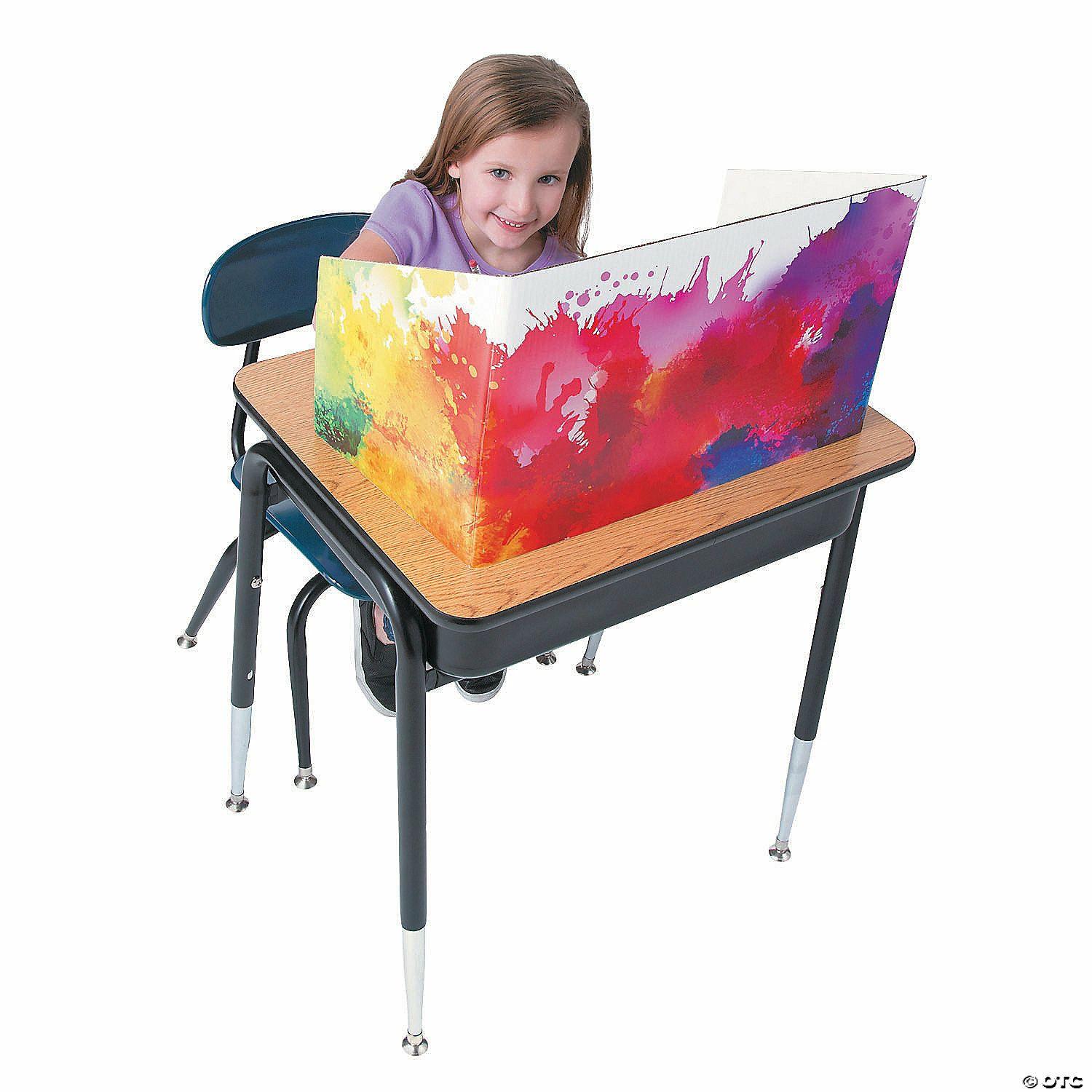 Teacher Supplies | Watercolor Study Carrels – 6 Pc.