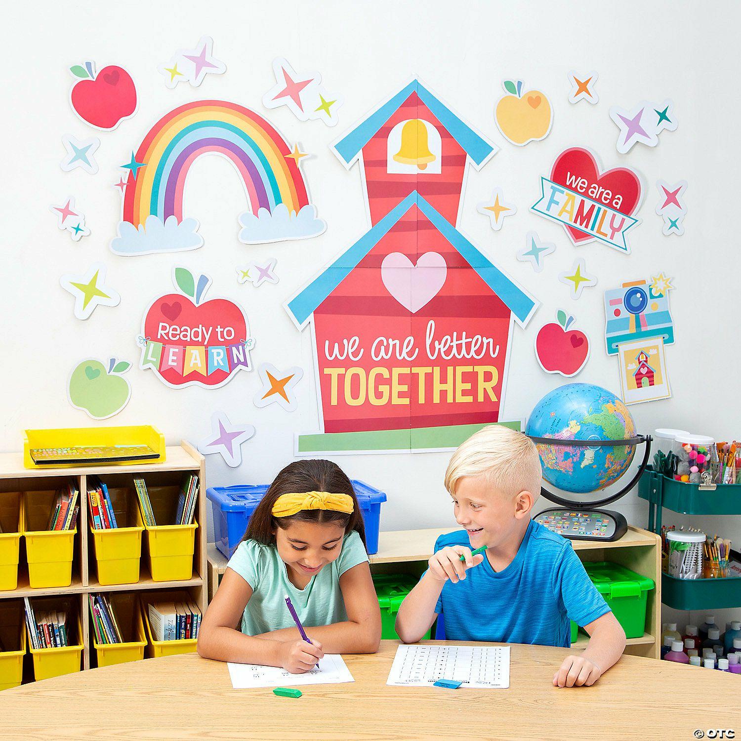 Wall Decorations | Better Together Classroom Wall Statement Piece – 31 Pc.