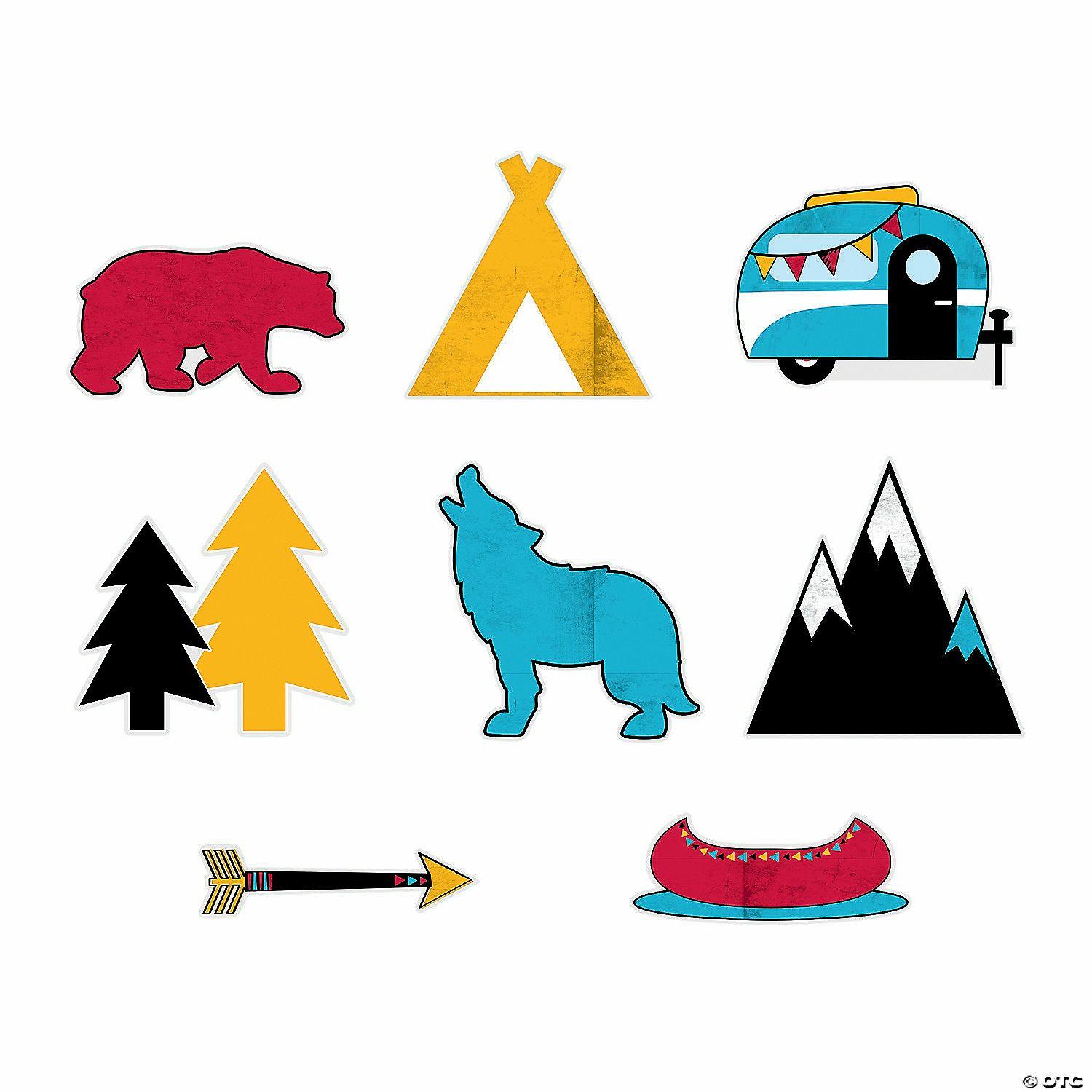 Wall Decorations | Classroom Adventure Jumbo Cutouts – 8 Pc.