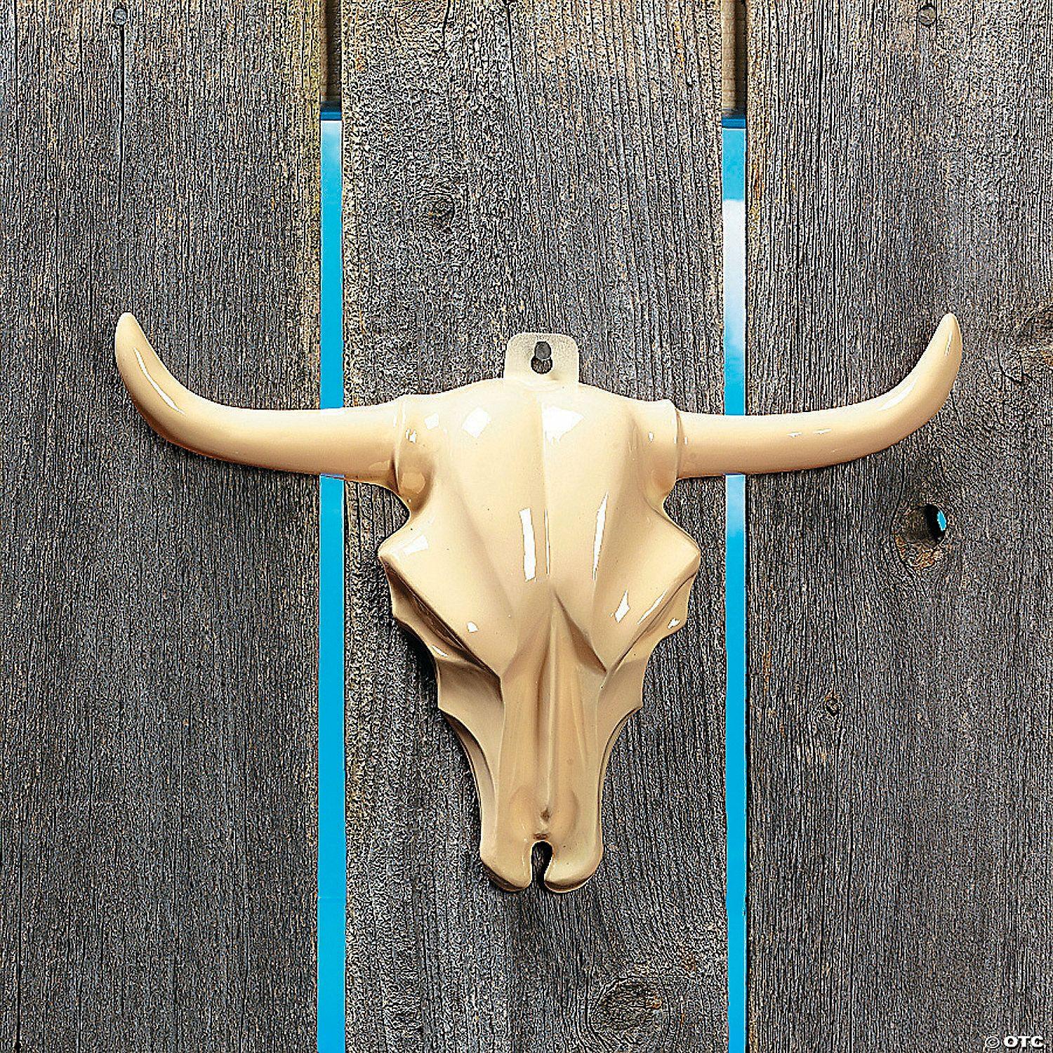 Wall Decorations | Steer Head Wall Decorations – 12 Pc.