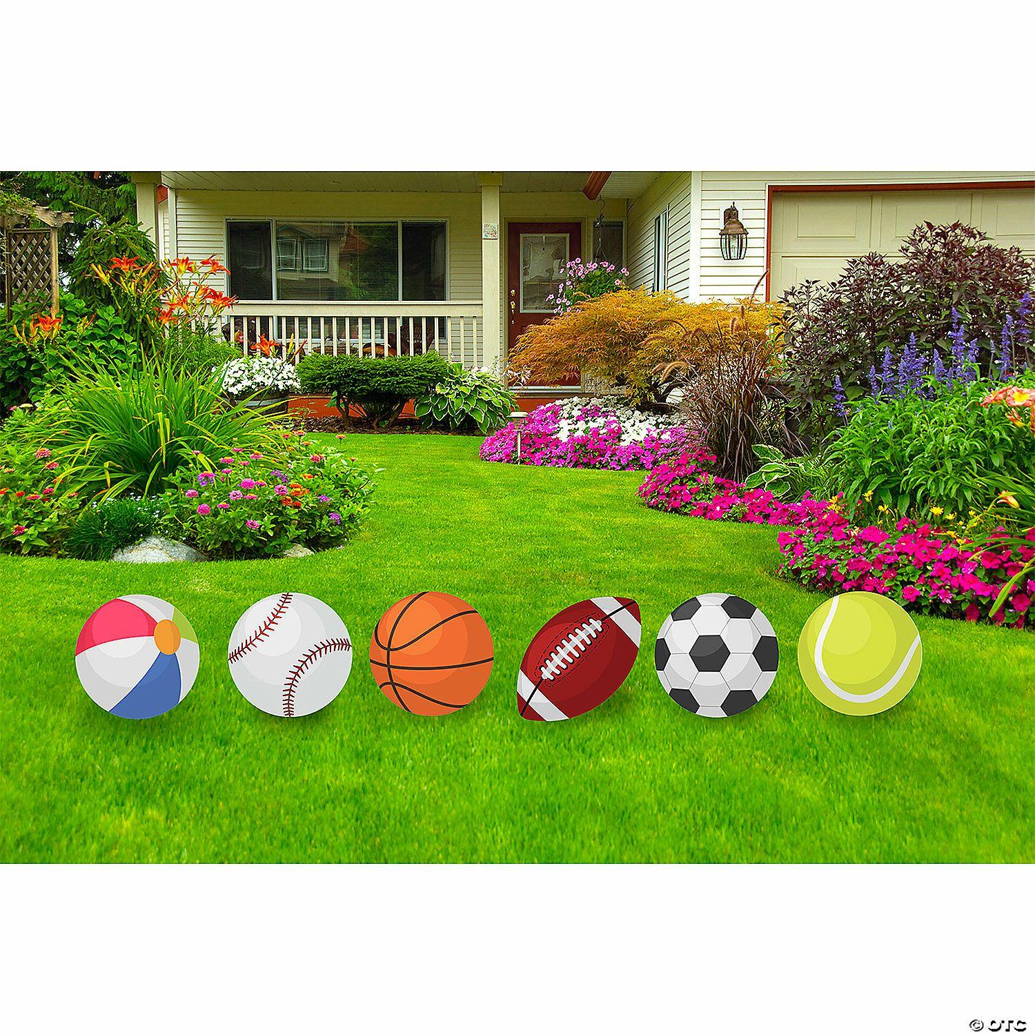 Classroom Decorating Kits | Sports Icon Yard Sign Kit