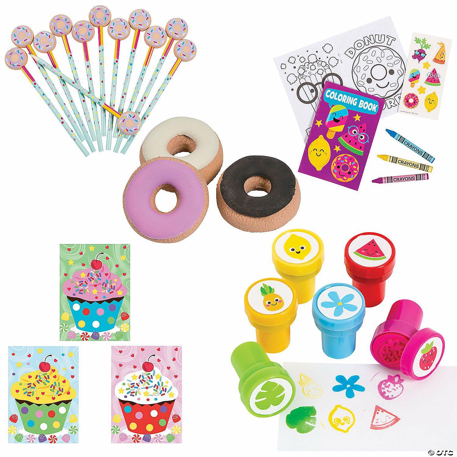 Stationery Kits | 108 Pc. Foodie Stationery Kit for 12