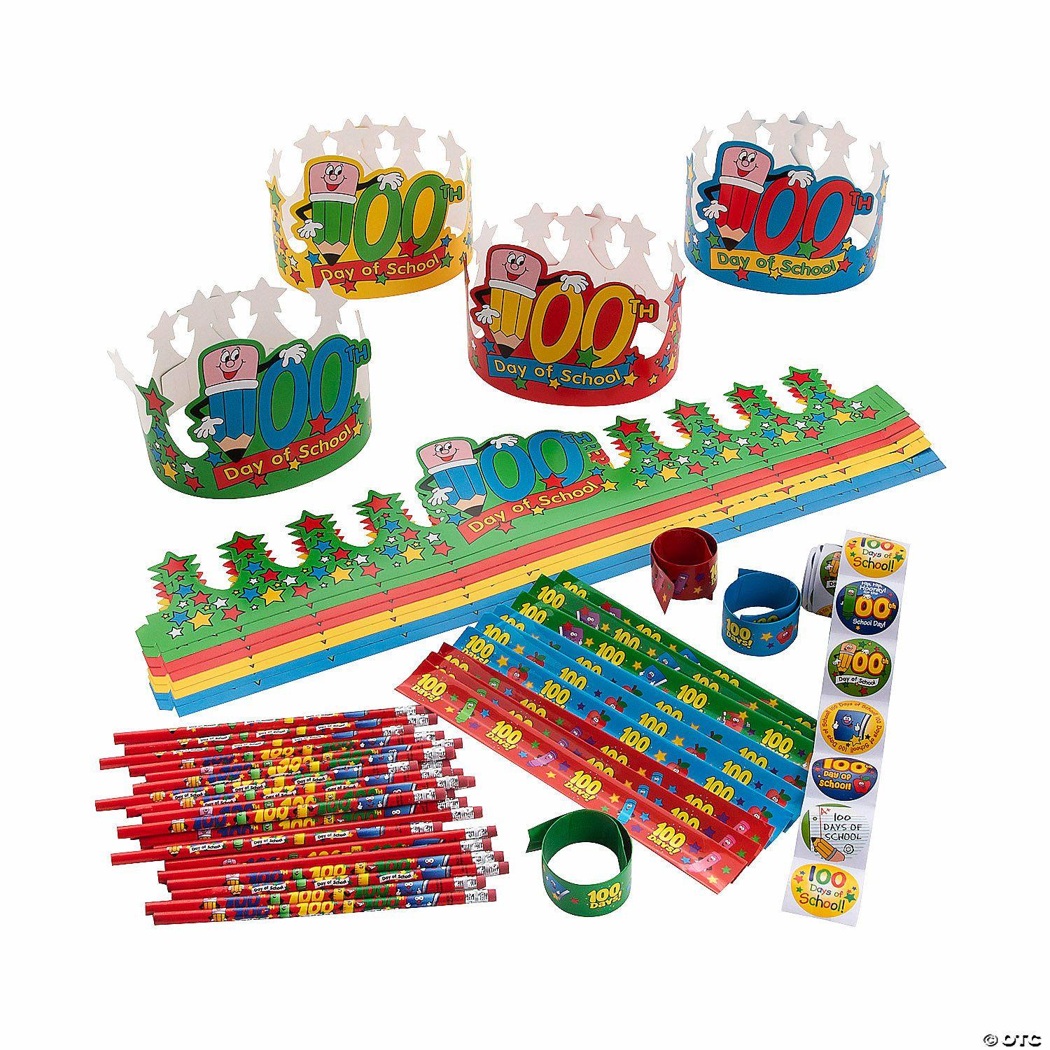 Stationery Kits | Bulk 49 Pc. 100th Day of School Assortment