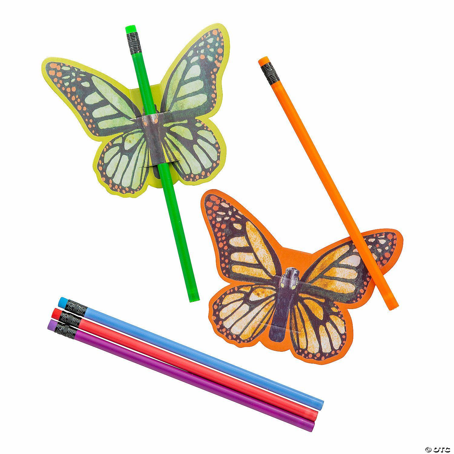 Stationery Kits | Enchanted Butterfly with Color-Changing Mood Pencil Handouts for 24