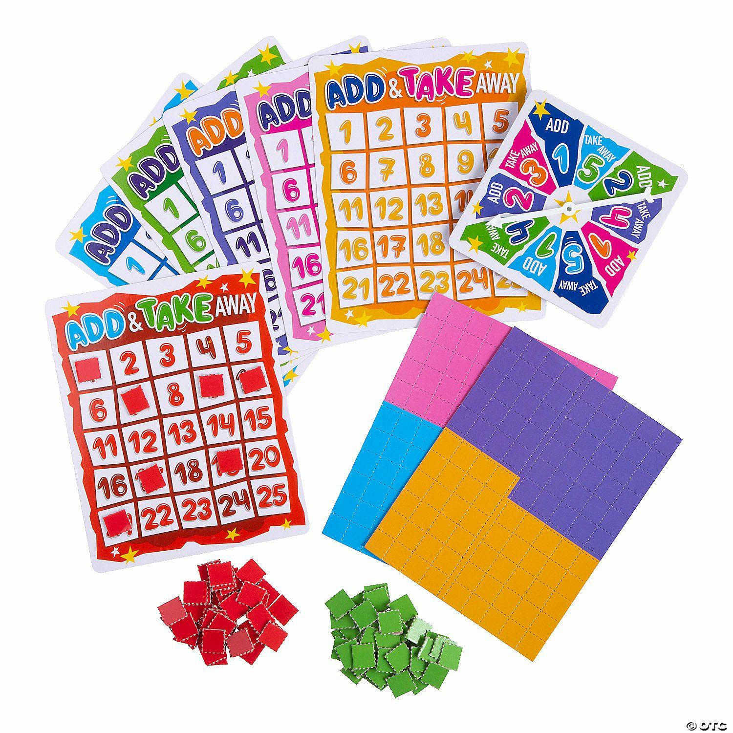 Math | Add & Take Away Board Game