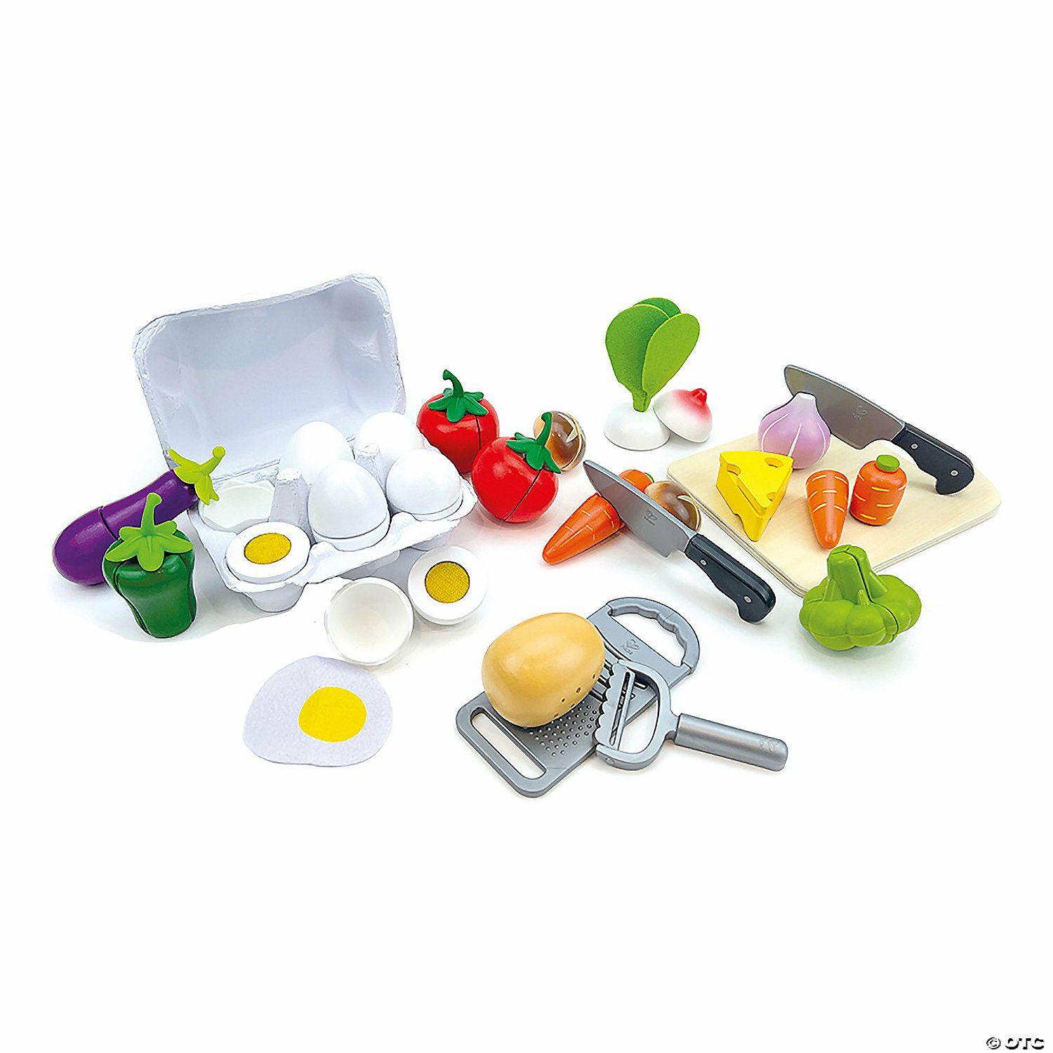 Dramatic Play | Beleduc Cooking Essentials with Vegetables XL Play Set