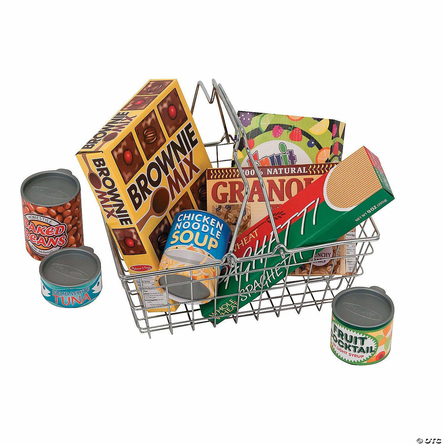 Dramatic Play | Melissa & Doug Grocery Basket With Food