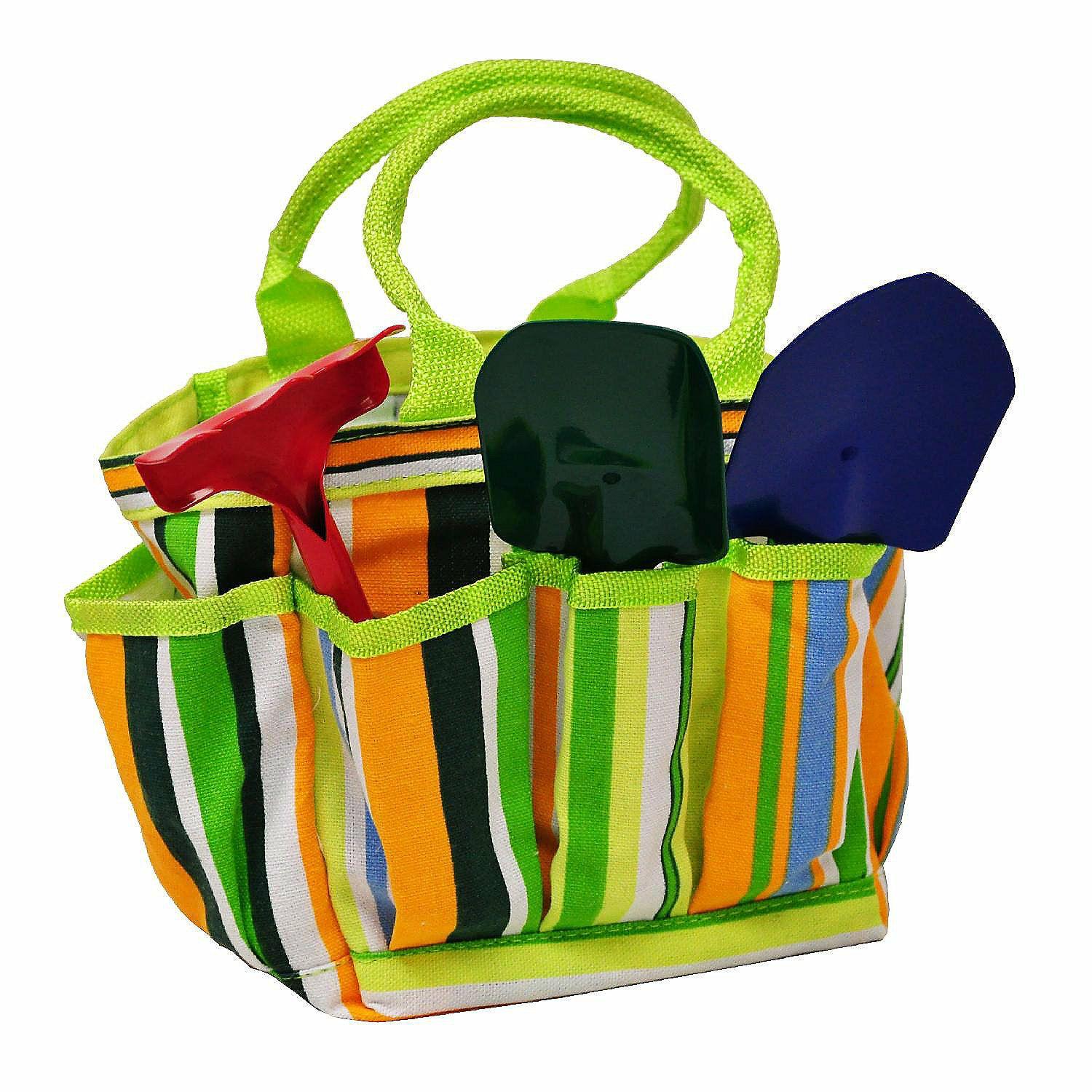 Dramatic Play | JustForKids Kids Garden Tools Set with Tote